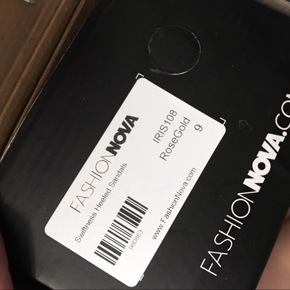 Fashion Nova Rose Gold Heels - Picture 4 of 4